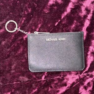 Michael Kors Black Zip Pouch